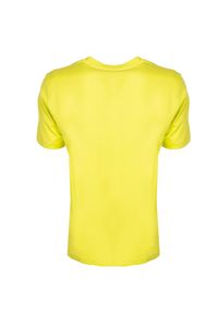 Diesel T-Shirt "T-Just" | A11184-RGRAI-5JE | Mężczyzna | Żółty. Okazja: na co dzień. Kolor: żółty. Materiał: bawełna. Wzór: nadruk. Styl: casual, klasyczny, elegancki #4