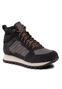 Merrell Buty Alpine Sneaker Mid Plr Wp 2 J004289 Czarny. Kolor: czarny. Materiał: zamsz, skóra