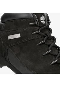 Timberland Euro Sprint Hiker Buty Outdoorowe męskie. Okazja: na co dzień. Zapięcie: sznurówki. Kolor: czarny. Materiał: guma, nubuk. Szerokość cholewki: normalna. Styl: casual, klasyczny, elegancki