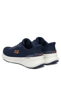 skechers - Skechers Sneakersy Edgeride 232846 NVOR Granatowy. Kolor: niebieski. Materiał: materiał
