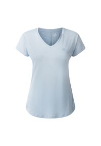 DARE 2B - T-shirt Damski Sportowy. Kolor: szary, niebieski, wielokolorowy. Sport: turystyka piesza