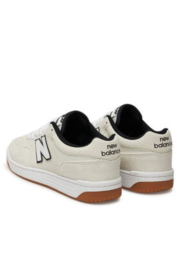 New Balance Sneakersy NM480SWG Écru. Materiał: zamsz, skóra