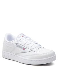 Reebok Sneakersy Club C BS6168 Biały. Kolor: biały. Materiał: skóra