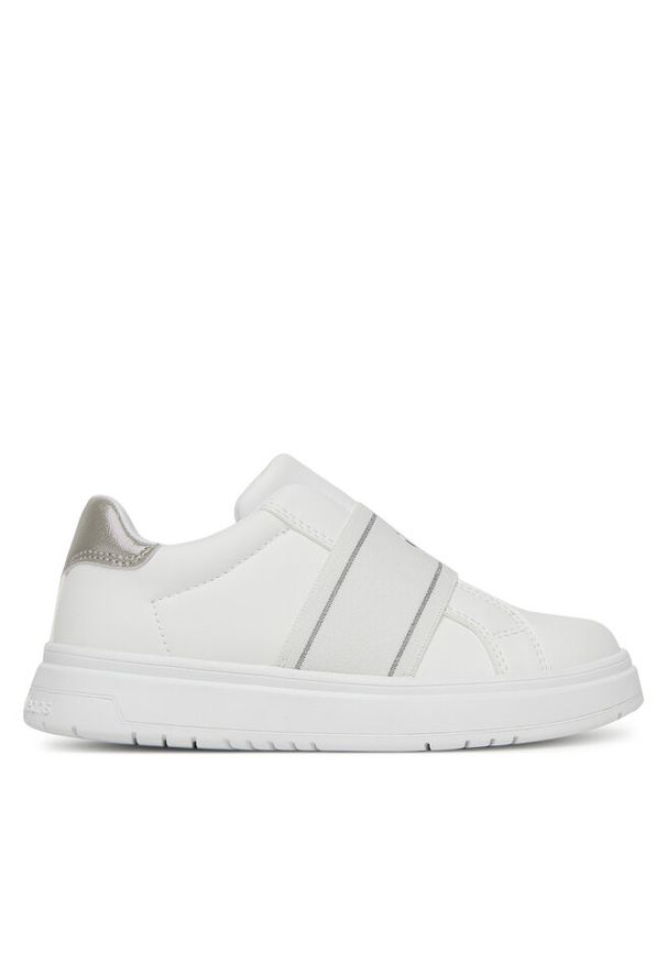 Sneakersy Calvin Klein Jeans. Kolor: biały