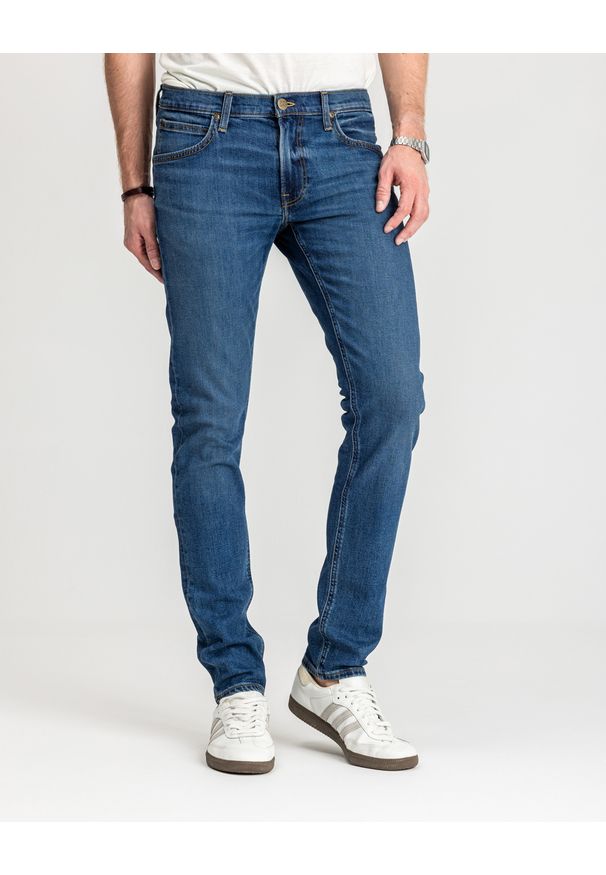 Lee - LEE MĘSKIE SPODNIE JEANSOWE LUKE PEACE TRAIN 112342254 L719015517. Styl: klasyczny