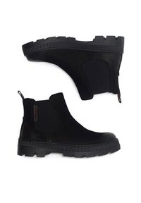 Lasocki Botki WI23-PUSZAN-01 Czarny. Kolor: czarny. Materiał: materiał #7