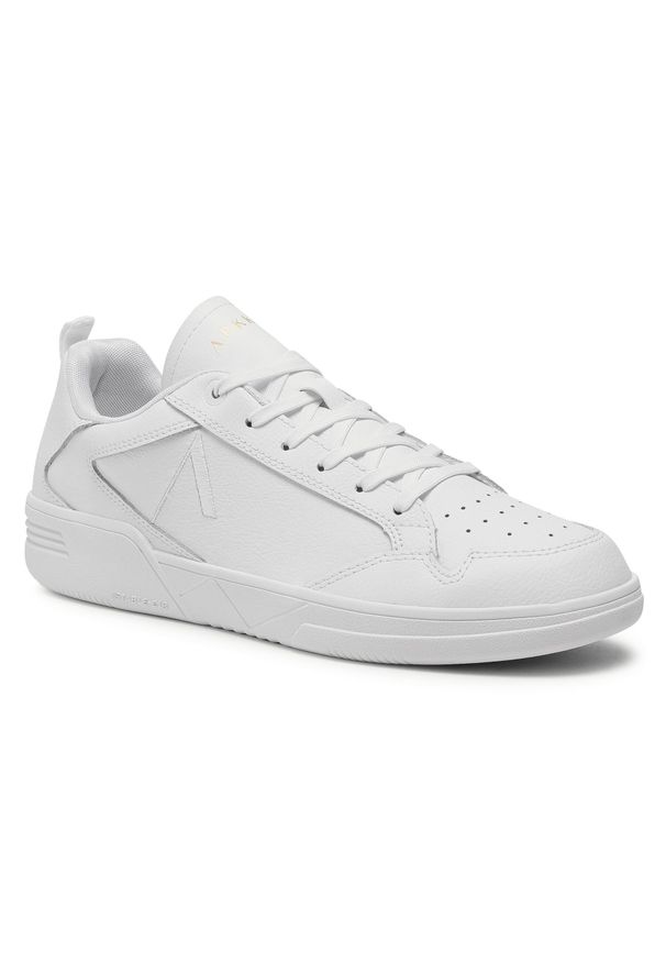 Sneakersy ARKK Copenhagen Visuklass Leather S-C18 CR5900-0010-M White. Kolor: biały. Materiał: skóra