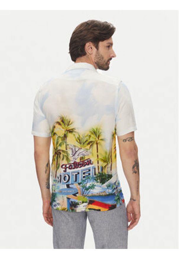 Lindbergh Koszula 30-203735 Kolorowy Relaxed Fit. Materiał: wiskoza. Wzór: kolorowy