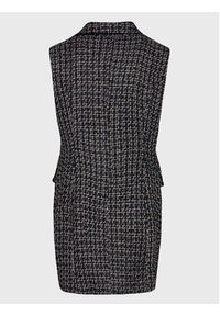 Glamorous Sukienka dzianinowa CK6798 Czarny Regular Fit. Kolor: czarny. Materiał: syntetyk #3