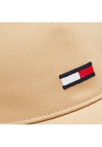 Tommy Jeans Czapka z daszkiem Tjm Elongated Flag Trucker Cap AM0AM12425 Beżowy. Kolor: beżowy. Materiał: materiał #3