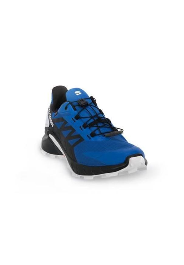 salomon - Buty do biegania męskie Salomon Supercross 4 Gtx. Kolor: czarny, niebieski, wielokolorowy. Technologia: Gore-Tex. Sport: bieganie
