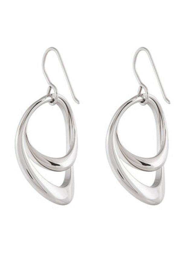 Calvin Klein Kolczyki 35000004 Srebrny. Materiał: metalowe. Kolor: srebrny