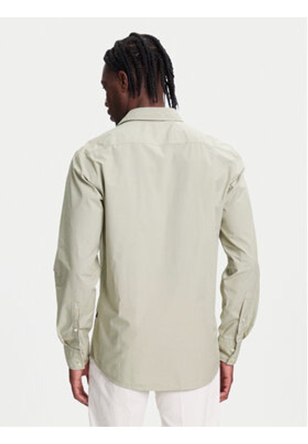 BOSS Koszula Relegant 50518304 Zielony Regular Fit. Kolor: zielony. Materiał: bawełna