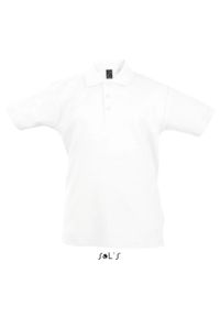 SOL'S - Dziecięca koszulka polo Sol's Summer Ii. Typ kołnierza: polo. Kolor: biały. Styl: elegancki #1