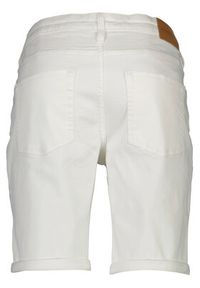 Lindbergh Szorty jeansowe 30-550000WHT Biały Loose Fit. Kolor: biały. Materiał: jeans, bawełna