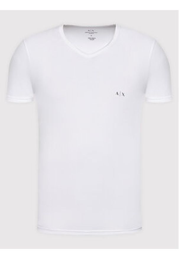 Armani Exchange Komplet t-shirtów 956004 CC282 04710 Biały Regular Fit. Kolor: biały. Materiał: bawełna