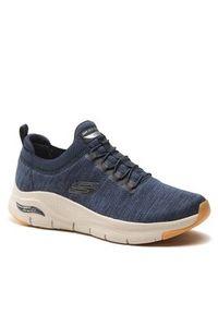 skechers - Skechers Sneakersy Waveport 232301/NVY Granatowy. Kolor: niebieski. Materiał: materiał