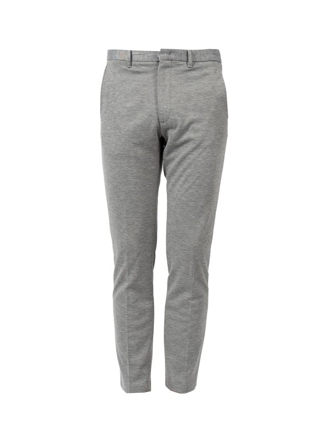 TOMMY HILFIGER - Tommy Hilfiger Spodnie "Bleecker" | MW0MW19857 | Bleecker | Mężczyzna | Szary. Kolor: szary. Materiał: wiskoza, poliester, elastan