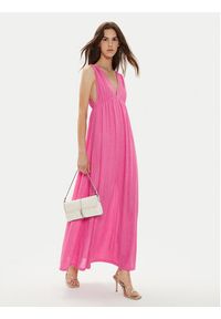 Gina Tricot Sukienka letnia 22141 Różowy Regular Fit. Kolor: różowy. Materiał: syntetyk. Sezon: lato #5