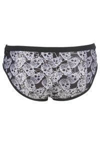 Kąpielówki slipy męskie na basen Arena Crazy Pop Skulls Brief. Kolor: czarny, biały, wielokolorowy