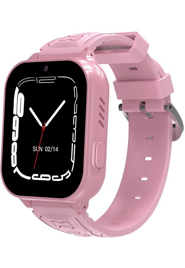 ART - Blavec Smartwatch K02 Kids (SWK02-P) różowy. Rodzaj zegarka: smartwatch. Kolor: różowy