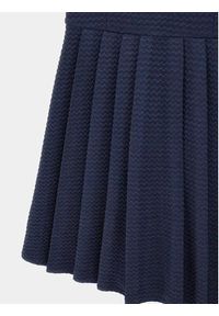 Guess Sukienka elegancka J4RK24 KC3A0 Granatowy Regular Fit. Kolor: niebieski. Materiał: syntetyk. Styl: elegancki #4