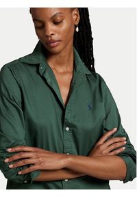 Polo Ralph Lauren Koszula 211A92177004 Zielony Classic Fit. Typ kołnierza: polo. Kolor: zielony. Materiał: bawełna