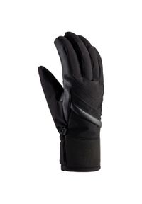Rękawice narciarskie damskie Viking Marcena, z membraną. Kolor: czarny. Sezon: zima. Sport: narciarstwo