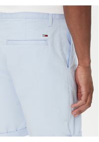 Tommy Jeans Szorty materiałowe Scanton DM0DM21950 Błękitny Slim Fit. Kolor: niebieski. Materiał: bawełna #3