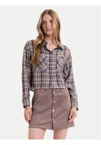 only - ONLY Koszula Riley 15351443 Szary Regular Fit. Kolor: szary. Materiał: wiskoza