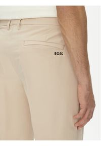 BOSS Szorty materiałowe S_Commuter_10.5 inch 50540337 Beżowy Slim Fit. Kolor: beżowy. Materiał: syntetyk #5