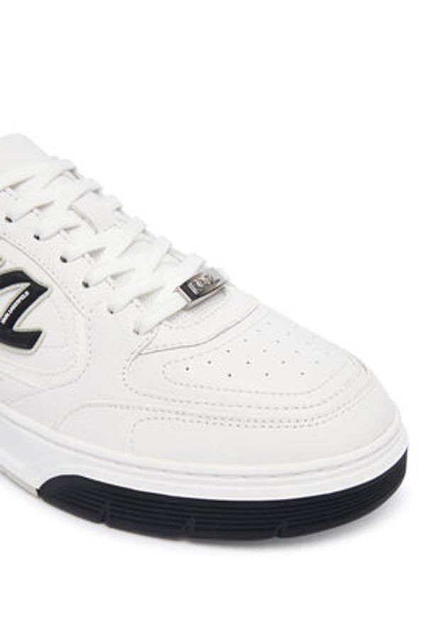Karl Lagerfeld - KARL LAGERFELD Sneakersy KL53025 Biały. Kolor: biały. Materiał: skóra
