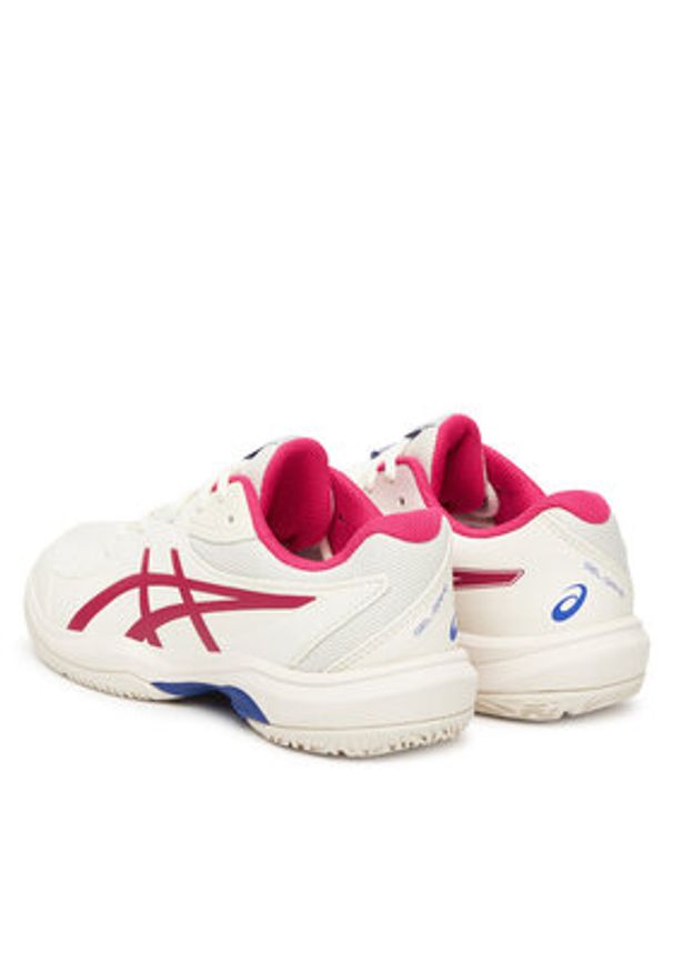 Asics Buty do tenisa Gel-Game Gs 1044A083 Szary. Kolor: szary. Materiał: skóra. Sport: tenis