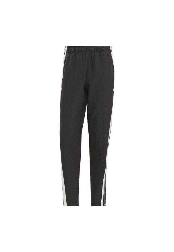 Adidas - Spodnie męskie adidas Squadra 21 Presentation Pants. Kolor: czarny, biały, wielokolorowy. Sport: piłka nożna