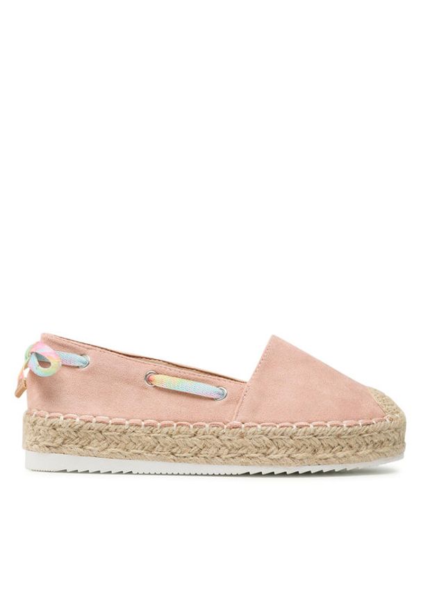 Jenny Fairy Espadryle WSS20530-01 Różowy. Kolor: różowy. Materiał: materiał