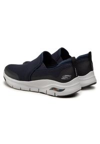 skechers - Skechers Sneakersy Banlin 232043/NVY Granatowy. Kolor: niebieski. Materiał: materiał #8