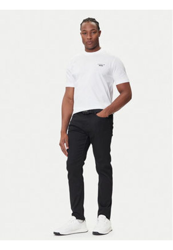 BOSS Jeansy C-Taber PS 50550924 Czarny Tapered Fit. Kolor: czarny