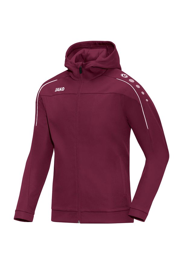 Kurtka Jako à capuche Classico. Kolor: wielokolorowy, czerwony, brązowy. Materiał: tkanina. Sport: turystyka piesza