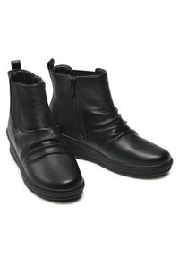 Clara Barson Botki WYL1877-4 Czarny. Kolor: czarny. Materiał: skóra #2