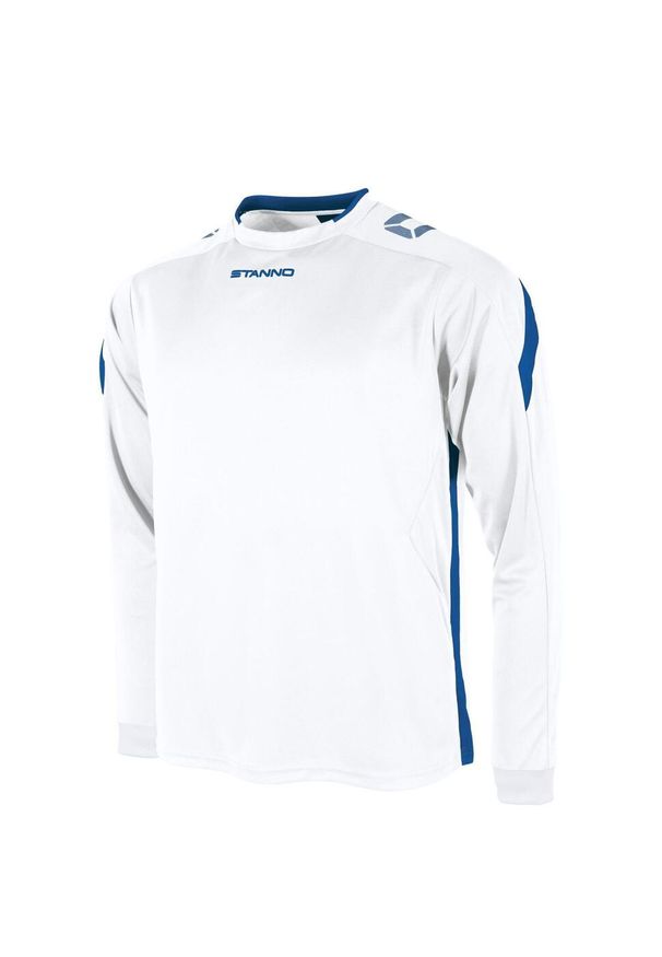 STANNO - Dżersej z długim rękawem Stanno Drive Match. Kolor: wielokolorowy, niebieski, biały. Materiał: jersey. Długość rękawa: długi rękaw. Długość: długie