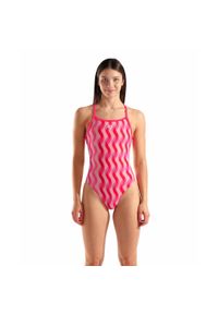 Arena Badpak Ripple Print Roze. Kolor: różowy. Wzór: nadruk #1