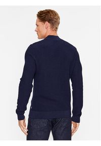BOSS - Boss Sweter Opale 50495403 Granatowy Regular Fit. Kolor: niebieski. Materiał: bawełna #4