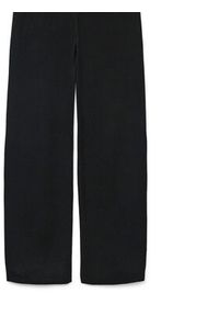 Vero Moda Spodnie dzianinowe Gold Art 10332174 Czarny Loose Fit. Kolor: czarny. Materiał: syntetyk