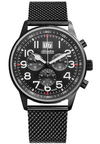 Zegarek Adriatica Zegarek męski Adriatica A1076.B124CH czarny. Kolor: czarny #1