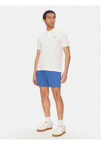 Tommy Jeans Szorty sportowe Flag Beach DM0DM21931 Niebieski Regular Fit. Kolor: niebieski. Materiał: bawełna. Styl: sportowy #3