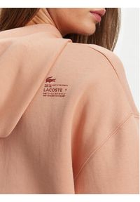 Lacoste Bluza SF0281 Pomarańczowy Loose Fit. Kolor: pomarańczowy. Materiał: bawełna #6