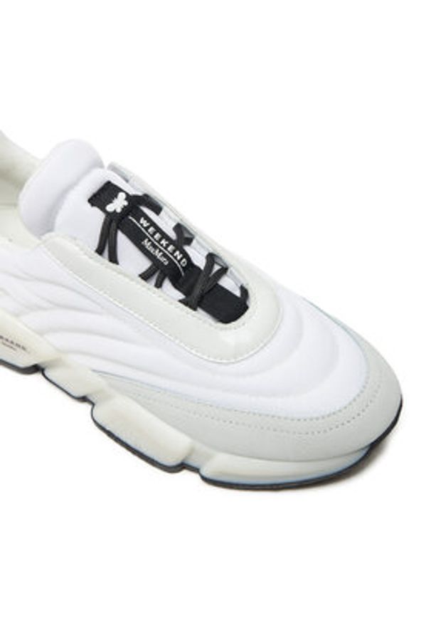 Weekend Max Mara Sneakersy Manawe 24257661146 Biały. Kolor: biały. Materiał: materiał