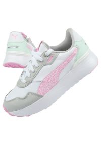 Buty Puma R78 W 383724 01 białe. Kolor: biały. Materiał: materiał. Szerokość cholewki: normalna. Sport: turystyka piesza #1