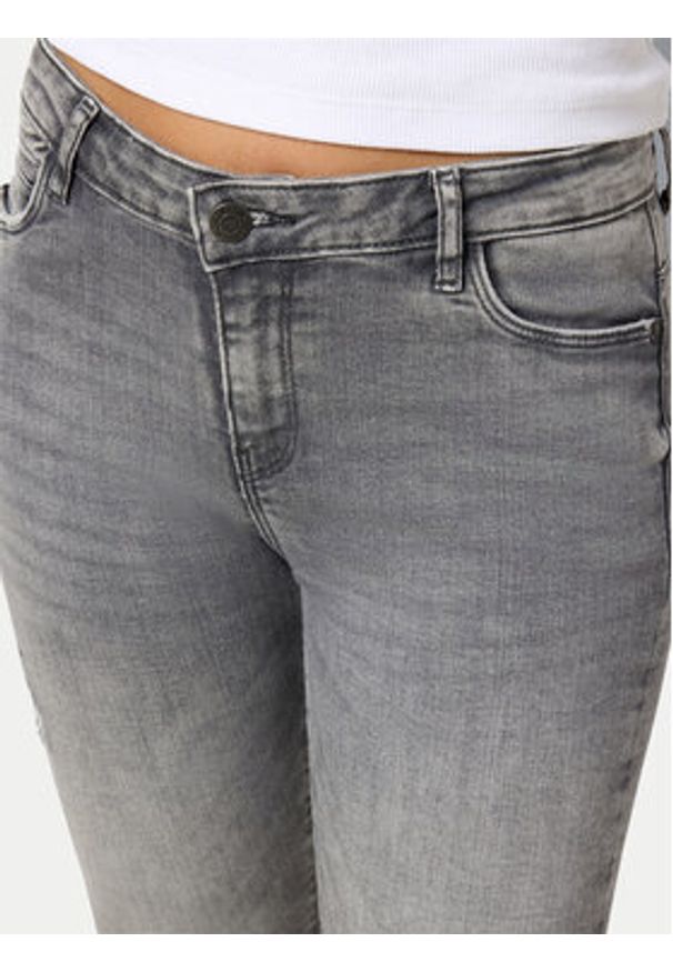 Noisy may - Noisy May Jeansy Kimmy 27030525 Szary Skinny Fit. Kolor: szary