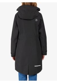 Płaszcz przeciwdeszczowy damski Didriksons Ilma Parka 8. Kolor: czarny. Sezon: zima
